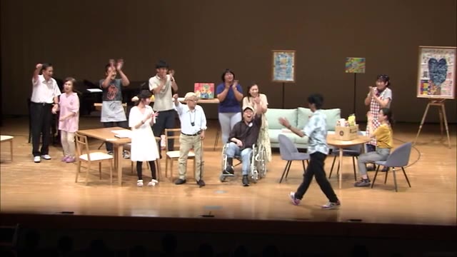 新作を上演　認知症の患者や障害のある若者も舞台に…老いや認知症をテーマに演劇【岡山・奈義町】