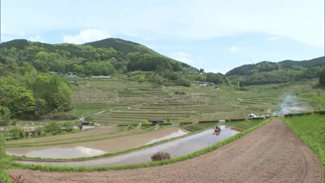 ゴールデンウィークは里帰りして農作業　日本の原風景・棚田で田植え始まる【岡山・美咲町】