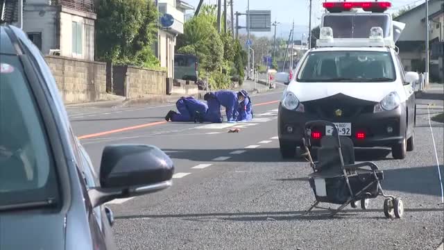 岡山・奈義町の国道５３号で９４歳女性が乗用車にはねられ死亡　横断歩道のない場所を徒歩で横断していたか