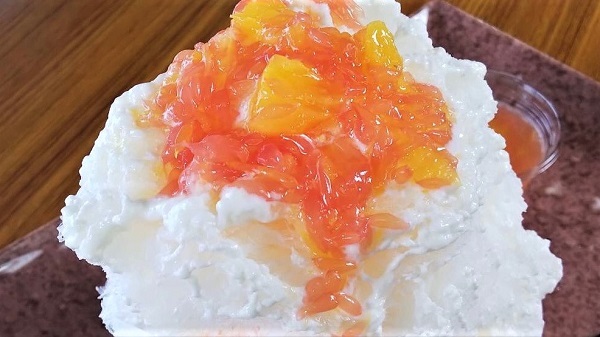 貴重な「天然氷」と自家製シロップで作るかき氷を瀬戸内海を眺めながら・・・😆【杜々堂（笠岡市）】
