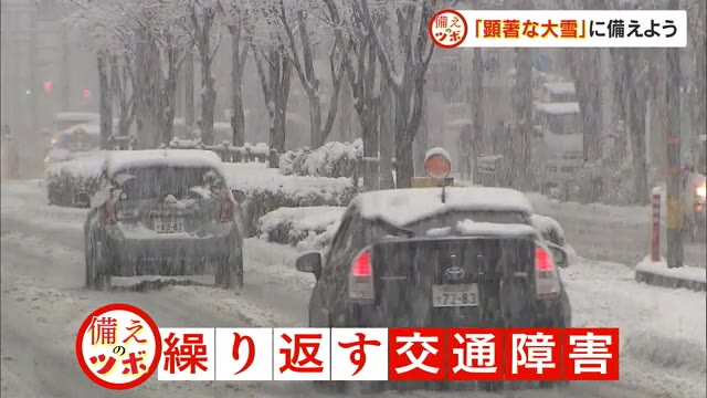 【備えのツボ】繰り返す交通障害～雪の備えに新情報～【岡山・香川】