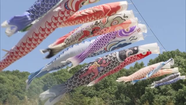 青空を泳ぐ２００匹のこいのぼり…西日本豪雨の被災地で復興と子どもの成長を願う【岡山・倉敷市】