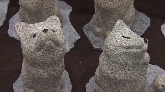 香川県が誇る高級石材・庵治石を使った製品を一堂に集め展示・販売　高松市で「あじストーンフェア」始まる