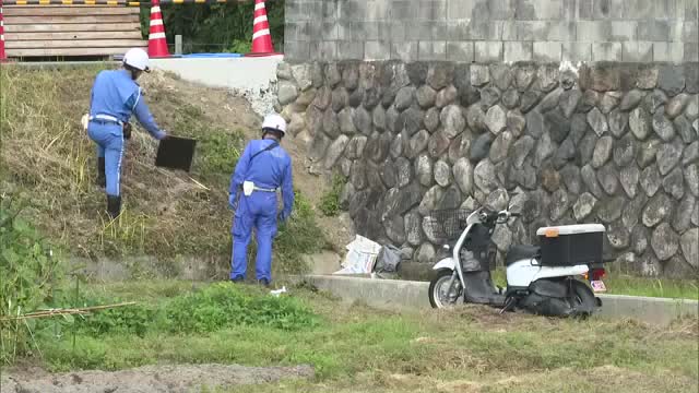 真庭市久世の市道で高齢男性が田んぼに転落し意識不明の重体　工事中の市道から滑落したか【岡山】