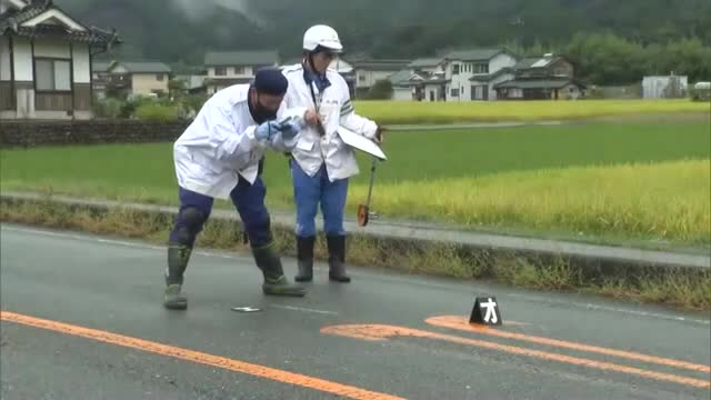 真庭市の国道で６９歳の男性が乗用車にはねられ死亡　３８歳の会社員の男を現行犯逮捕【岡山】