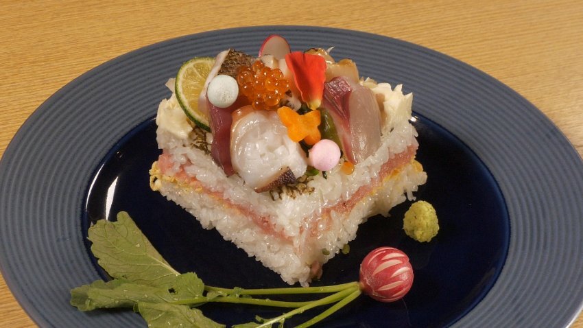 瀬戸内海の魅力がいっぱい！見た目に味に大人気の寿司ケーキ？…旬菜真 和っか（金バク！2022年 7月 1日OA）