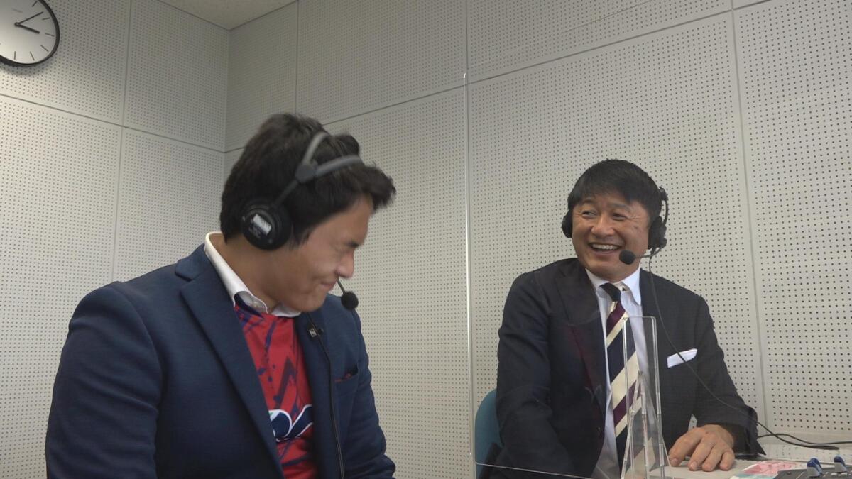 武田さんとサッカー中継でした Ohk 岡山放送